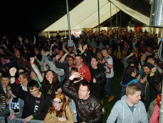 Fans at one of the UK's popular Fake Festivals of top tribute acts.