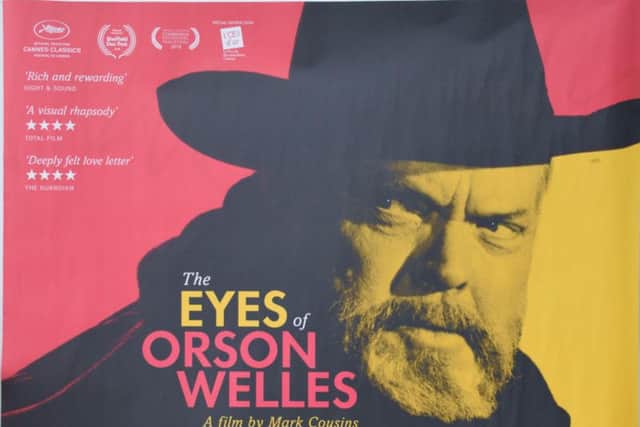 Award-winning: Acclaimed filmmaker Mark Cousins is bringing his acclaimed movie The Eyes of Orson Welles to Harrogate as part of a special event at Harrogate Film Festival.
