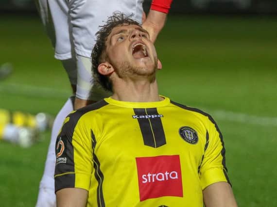 Harrogate Town have conceded more than their fair share of late goals during the last two months. Picture: Matt Kirkham