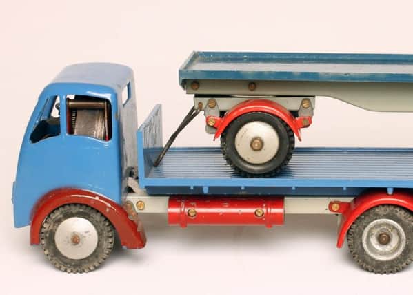 Shackletons Lorry and Trailer, estimate £250-£350.