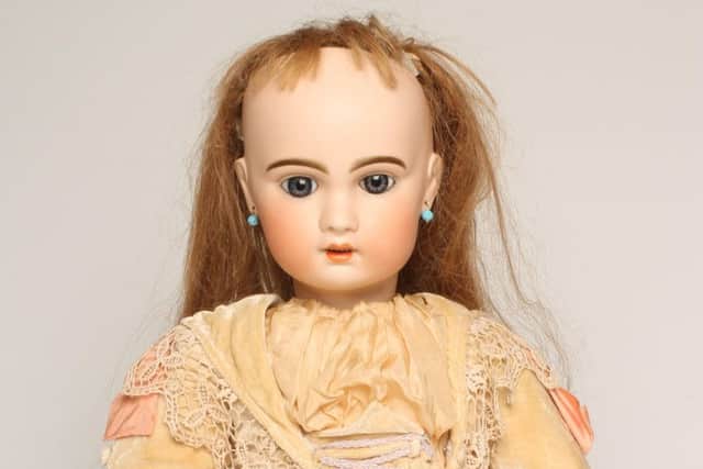 26 Jumeau Bebe bisque head doll, estimate £700-£900.