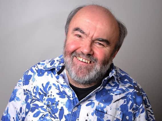 Comedian Andy Hamilton has included a question and answer session in his latest gig