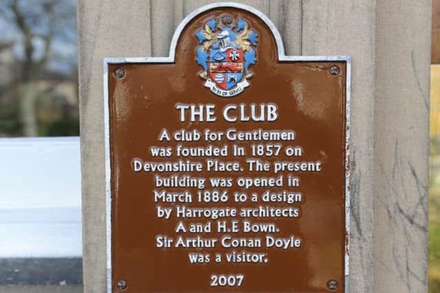 Steeped in history: The Club.