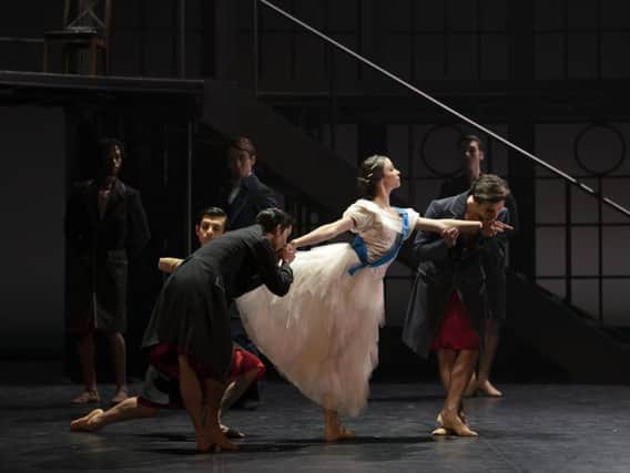 Abigail Prudames dances the role of Queen Victoria in ballet premiere