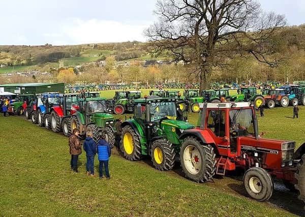 More than 300 tractors made an appearance at Nidderdale Agricultural Showground.