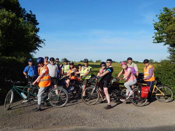 Ripon Tandem Club is appealing to keen cyclists to join its team of volunteer front riders and anyone with a disability who would like to enjoy the pleasures of riding a bike.