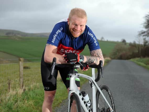 Secondary school teacher from Silsden, Sam Boatwright, who is about to take on a mamouth feat of endurance. Picture: Tony Johnson.