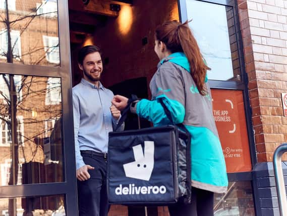 Rapid growth in Harrogate - Deliveroo, the on-demand food delivery service.