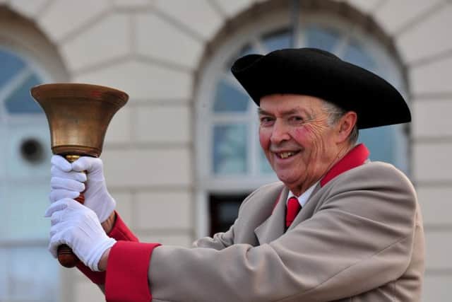 The tradition dates back to the 1300s. Pictured is Ripon's current Bellman, Geoffrey Johnson. Picture: Gerard Binks.