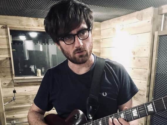 Appearing this Friday night in a great triple bill - Rufus Beckett of Harrogate rock n roll band The Four 45s.