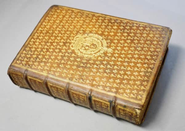 A Royal Binding, part of the Hayhurst library being sold on 3 and 4 April.