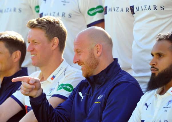 POSITIVE OUTLOOK: Yorkshire first-team coach Andrew Gale. Picture: Tony Johnson.