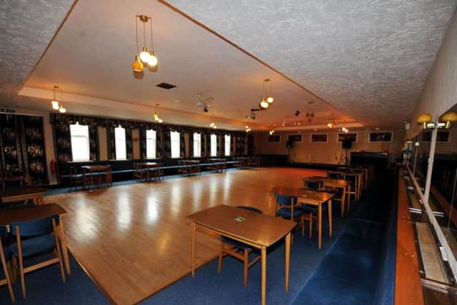 Another interior shot the dance and social club. Picture: Gerard Binks.