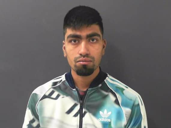 Mohammad Khizer, 22, of Percival Street, Bradford, pleaded guilty at York Crown Court to three counts of possessing crack cocaine with intent to supply, one count of possessing heroin with intent to supply, and one charge of dangerous driving.