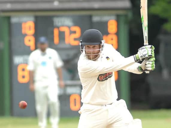 Tom Clayton helped Bardsey CC get off to a decent start against Colton Institute.