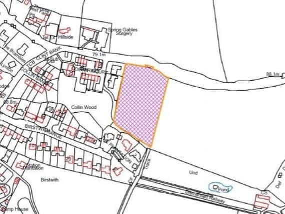 The proposed development on the outskirts of Birstwith. Picture: Harrogate Borough Council