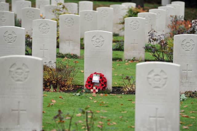 Commonwealth War Graves at Stonefall Cemetery in Harrogate. Picture Tony Johnson.