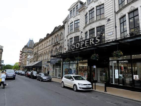 Should there be more free parking in Harrogate town centre roads such as James Street.