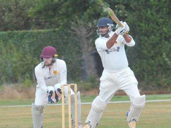 Yasar Ali scored almost half of Follifoots runs in their comprehensive defeat to league leaders Otley.