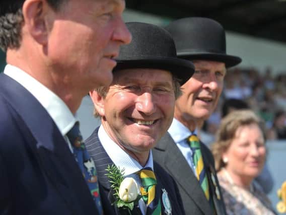 Show director Charles Mills at the 161st Great Yorkshire Show in Harrogate. Picture by Tony Johnson.