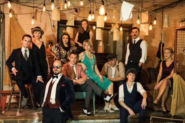 Incredible show - Part of the cast of The Great Gatsby at Harrogate Theatre.