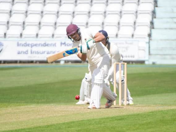 Corrie Keable top-scored for Harrogate CC against Woodhouse Grange. Picture: Andy Standing