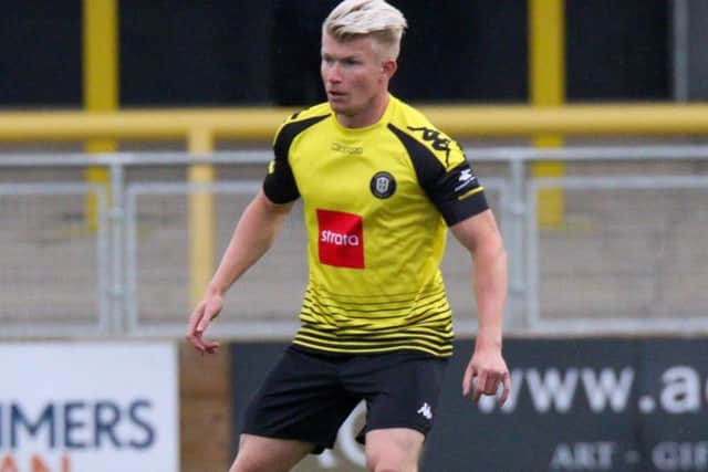 George Smith in action for Harrogate Town. Picture: Matt Kirkham