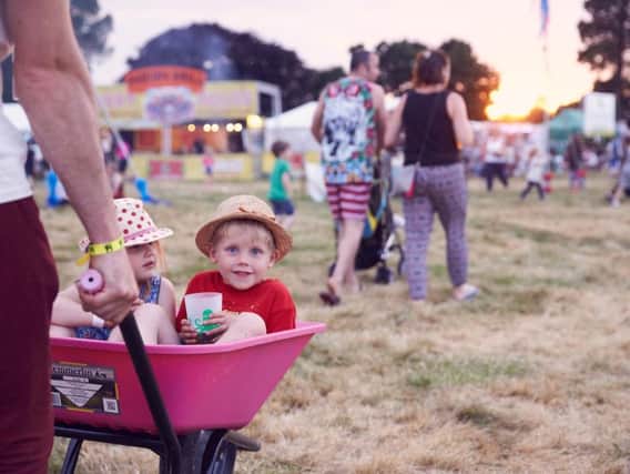 Kids ready for action at Deer Shed Festival (PIC: Courtesy of Deer Shed)