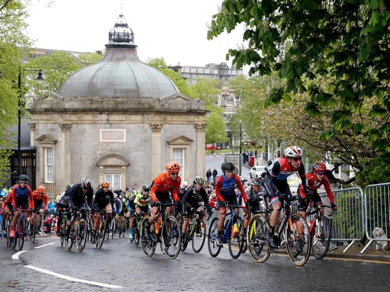The Harrogate town centre UCI circuit was first used as part of the Tour de Yorkshire event in May.
