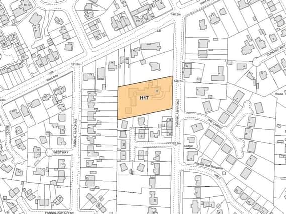 H17, where a care home is recommended for redevelopment into 11 dwellings, is one of the sites that has been rejected.