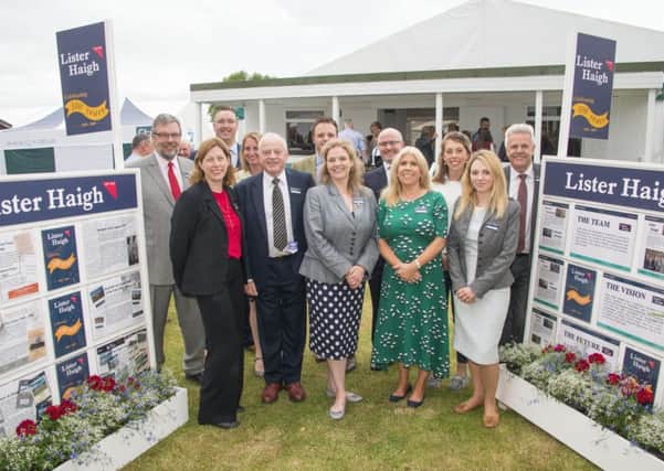 Chairman John Haigh and his exceptional squad at estate agent Lister Haigh, which celebrates its centenary in 2019. (S)