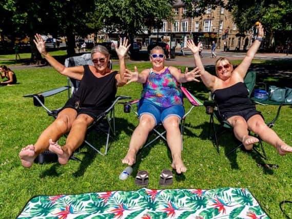 After the stifling heat of this week, the majority of Harrogate residents will be relieved to hear that the end seems to be in sight...