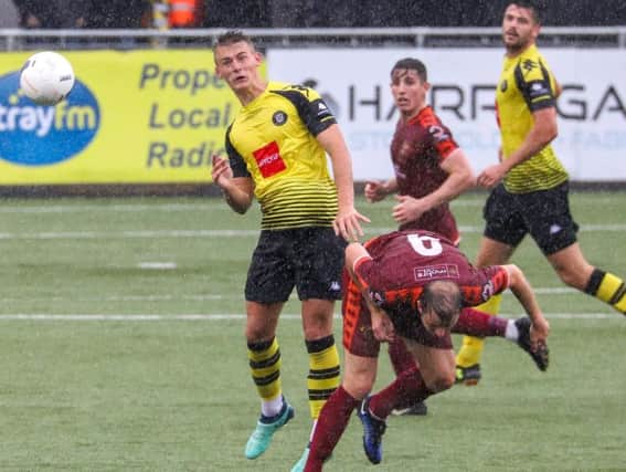 Young centre-half Will Smith has impressed Harrogate Town boss Simon Weaver during pre-season. Picture: Matt Kirkham