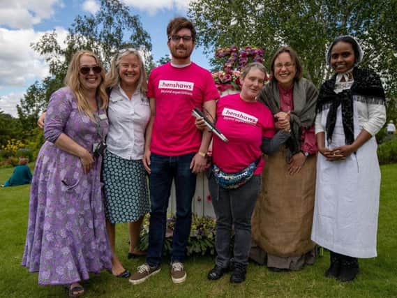 Henshaws staff visit RHS Harlow Carr in Harrogate. (Picture by Charlotte Graham)