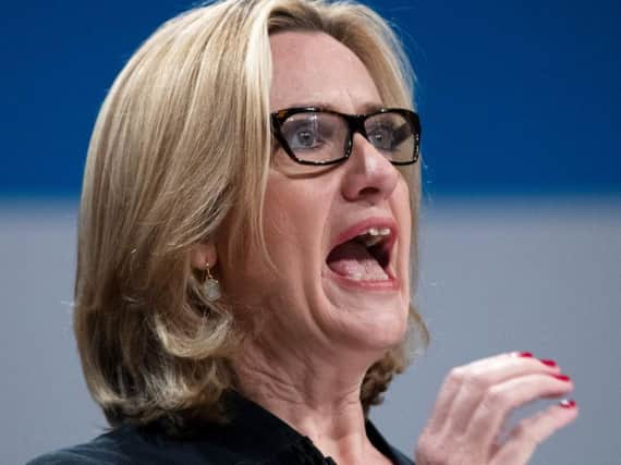 "No one in Harrogate will lose out" - The Governments Work and Pensions secretary Amber Rudd.