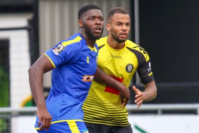Warren Burrell 7. The most assured defender in a yellow and black shirt. Made one superbly-timed sliding tackle in the second half. Town looked better with him at centre-half.