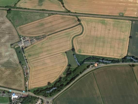 The Highfield Farm site off the A59.