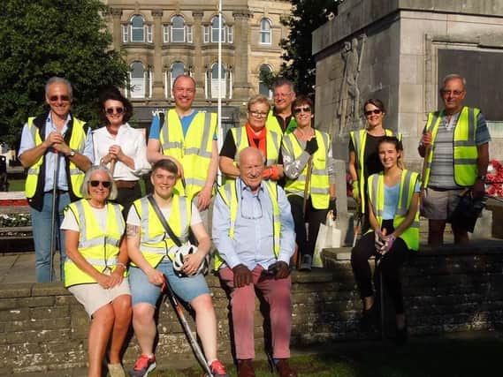 Tidying up Harrogate - Friends of Harrogate Town Centre.