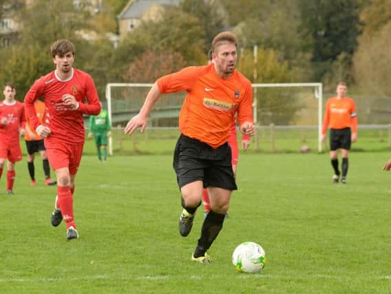 Brian Blewitt couldn't save Wetherby Athletic from a first defeat of 2019/20. Picture: Peter Arnett.