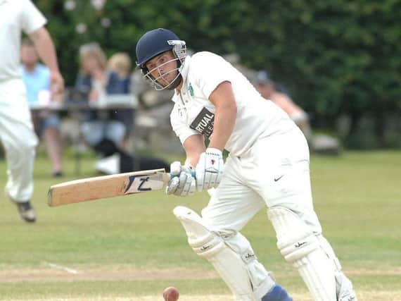 Birstwith CC's George Hirst played a starring role in his side's thrashing of Ouseburn.