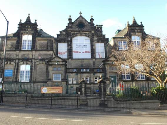 Changing opening hours - Western Primary School in Harrogate is just one of the schools in North Yorkshire set to be affected by international cycling next month. (1310295AM2)