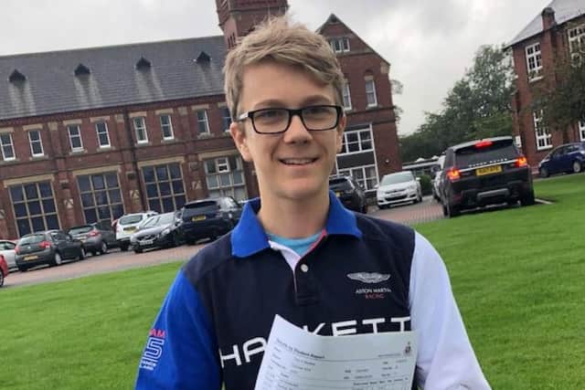 Ripon Grammar School student Toby Redfern has never let his severe allergies, which have seen him rushed to hospital six times -twice following reactions at school - stop him leading a normal life.