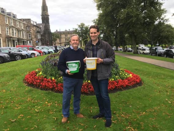 Alan Williams and Patrick Dunlop are going to walk all 109 miles of the Cleveland Way starting on Saturday, August 31 to raise money for Macmillan and Dementia Forward.