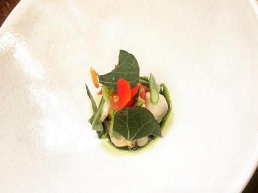 "Restrained modern dishes utilise just a handful of complementary ingredients, with many coming from the kitchen garden and estate. The wine cellar is one of the best in northern England." Picture: Michelin Guide.