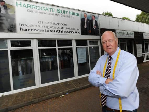 Richard Hughes with his long-standing business. Picture: Gerard Binks.