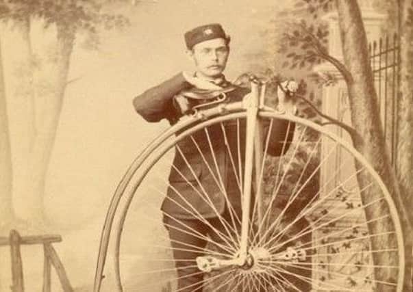 A classic penny farthing.