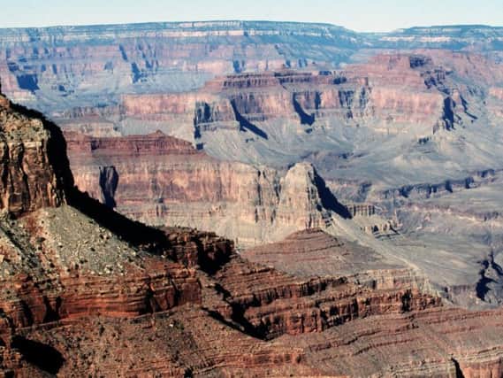 The scene of a tragic death - Grand Canyon National Park.