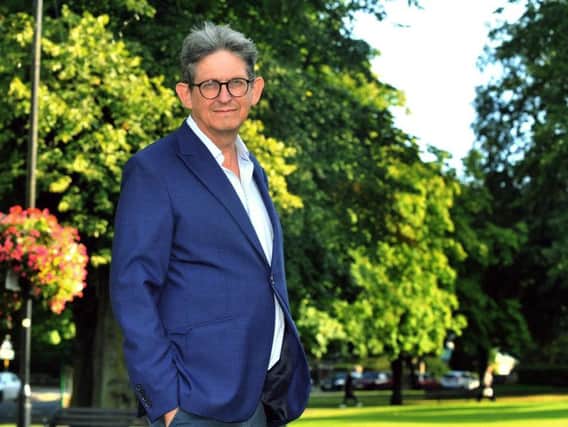 Alan Rusbridger, the former editor of the Guardian, pictured in Harrogate. Pic: Gary Longbottom