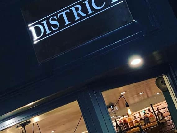 The new bar which opened last week in Harrogate.