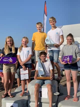 Harrogate and Ryedale school students sailed away to victory as part of the successful Yorkshire Dales Sailing Club competing at the RS Terra Sport National Championship.